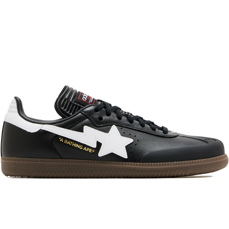 Samba x Bape baskets " Black Edition "