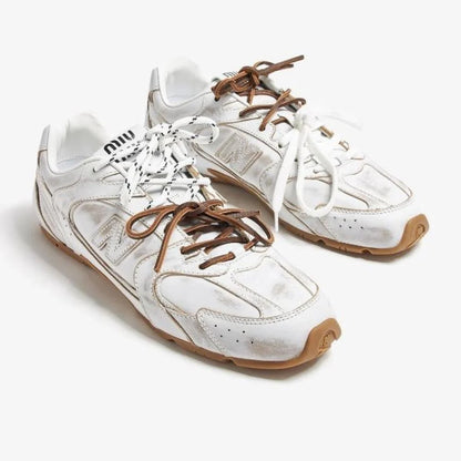 NB 530 x Miu Miu Leather White