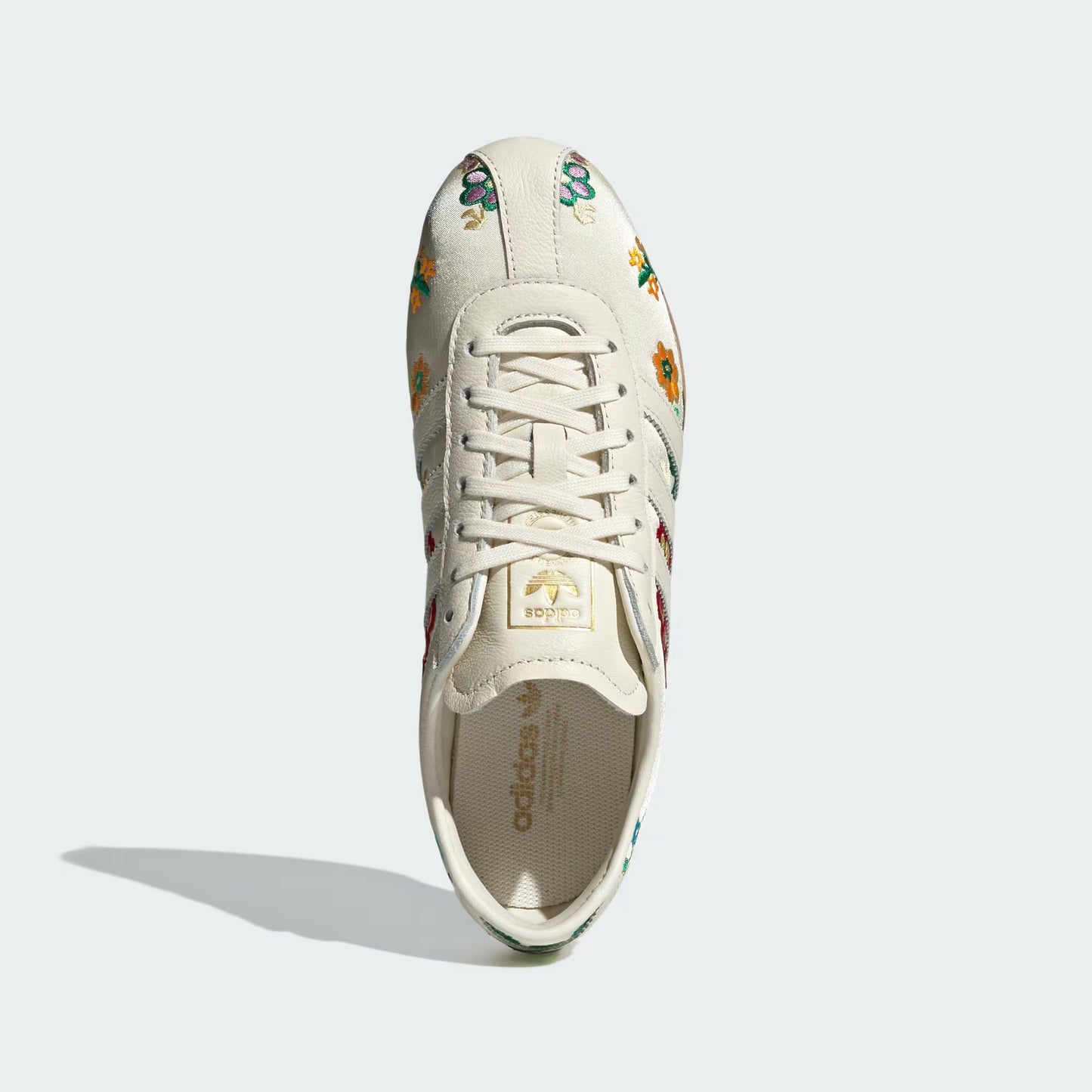 Cream White Floral Embroidery