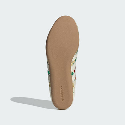 Cream White Floral Embroidery