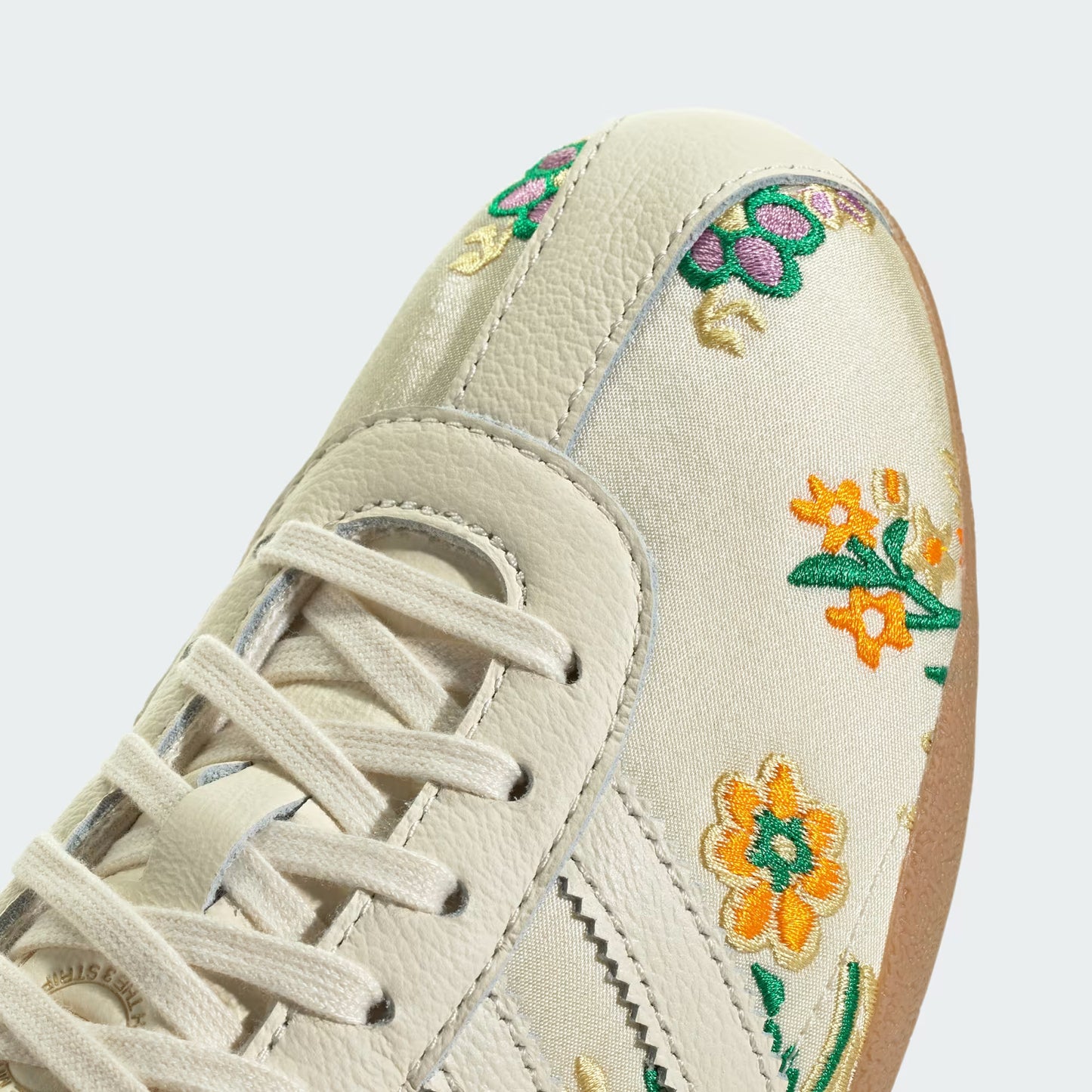 Cream White Floral Embroidery