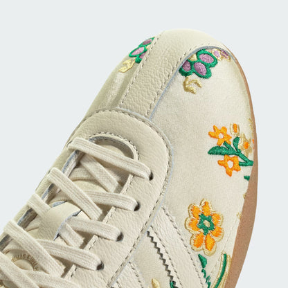 Cream White Floral Embroidery