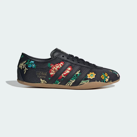 Black Floral Embroidery