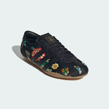 Black Floral Embroidery