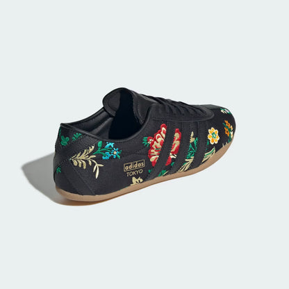 Black Floral Embroidery