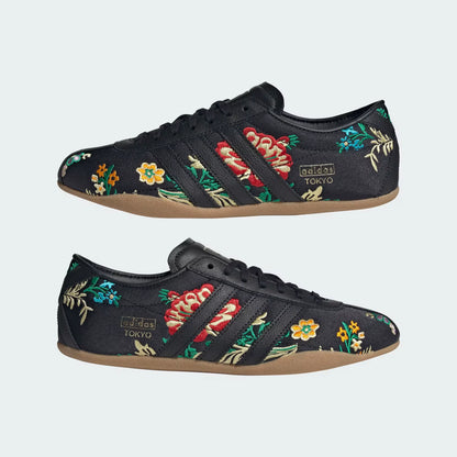Black Floral Embroidery
