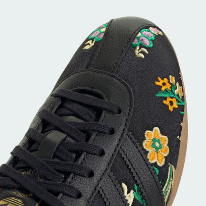 Black Floral Embroidery
