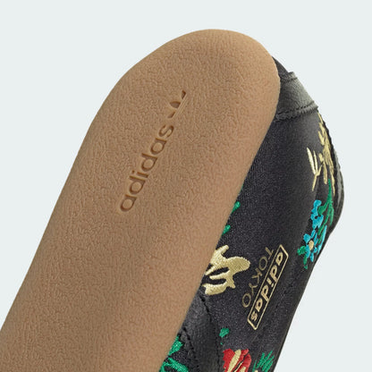 Black Floral Embroidery